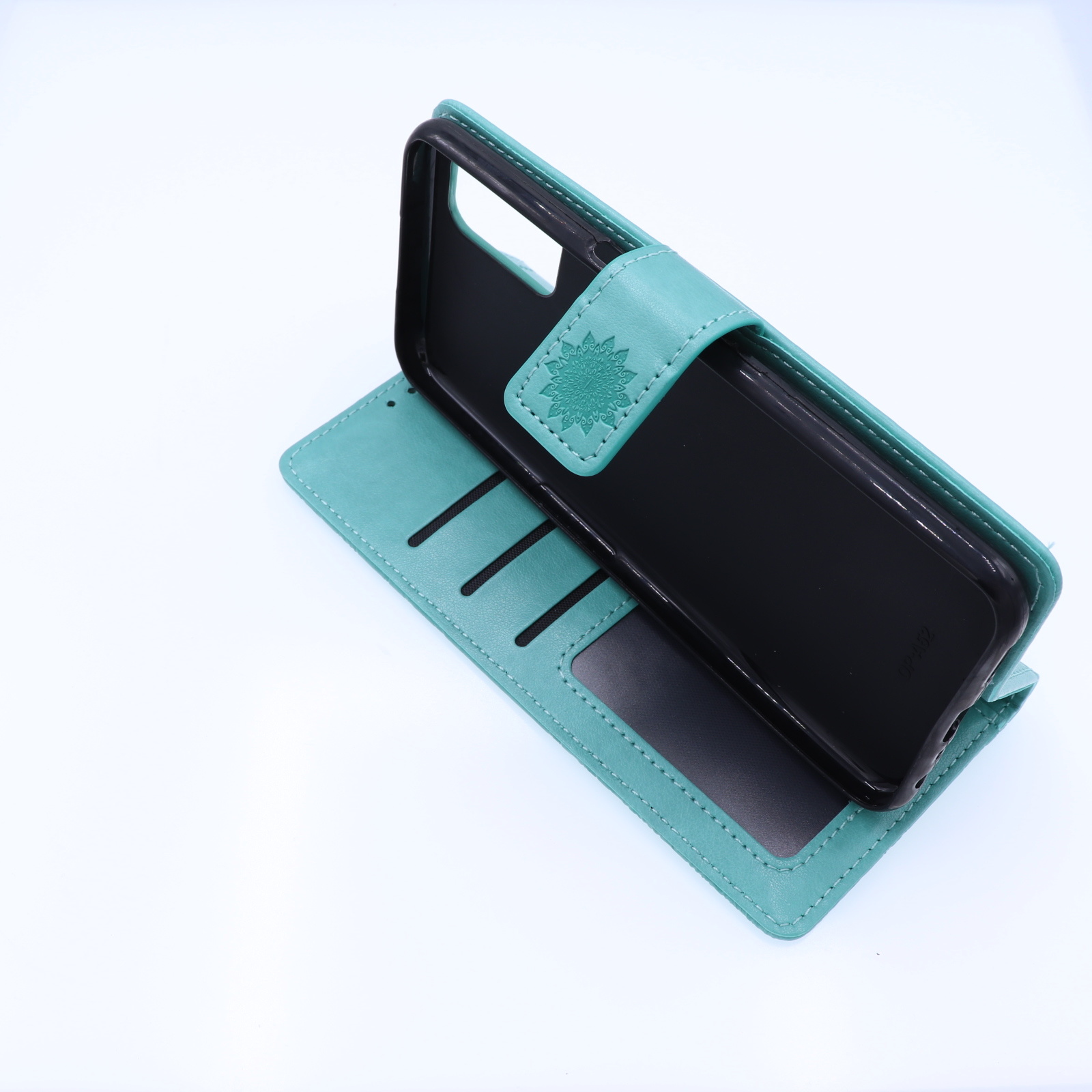 Oppo A92/A72/A52 Boekhoesje Mandela Mintgroen