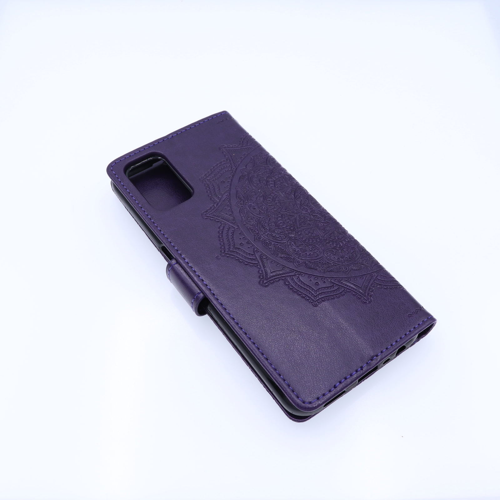 Oppo A92/A72/A52 Boekhoesje Mandela Paars