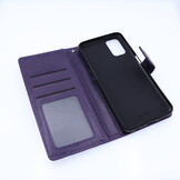 Oppo A92/A72/A52 Boekhoesje Mandela Paars