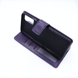 Oppo A92/A72/A52 Boekhoesje Mandela Paars