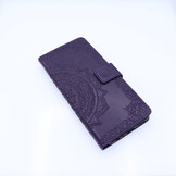 Oppo A92/A72/A52 Boekhoesje Mandela Paars