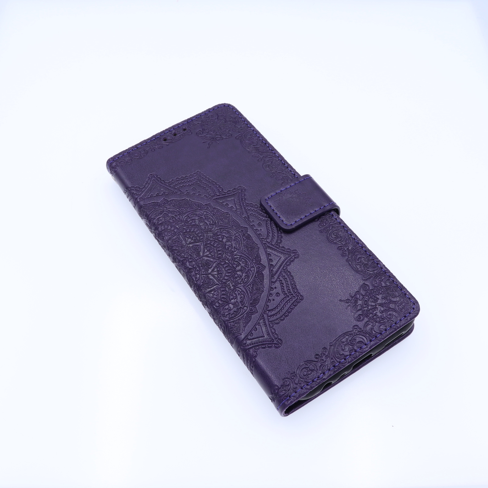 Oppo A92/A72/A52 Boekhoesje Mandela Paars