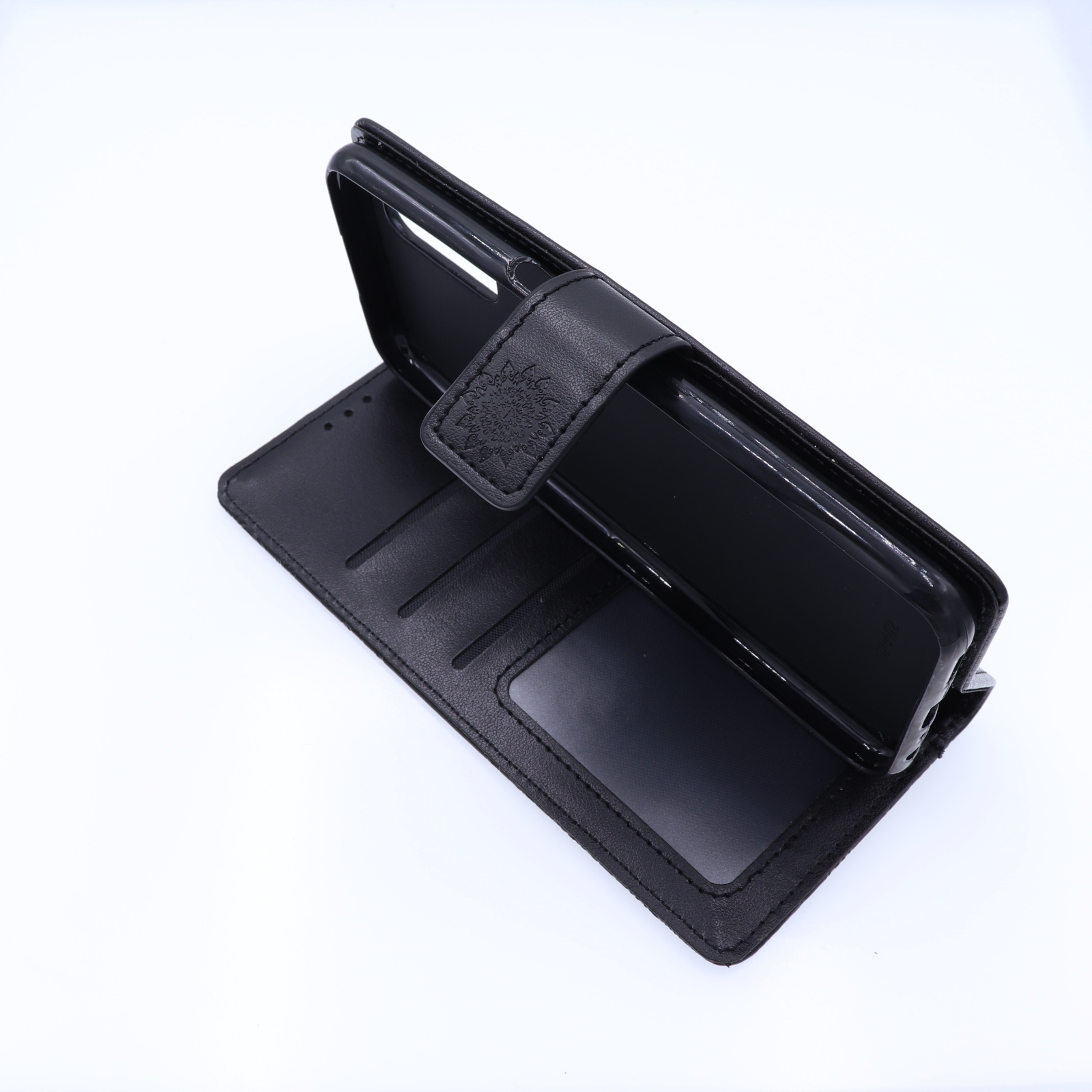 Oppo A92/A72/A52 Boekhoesje Mandela Zwart