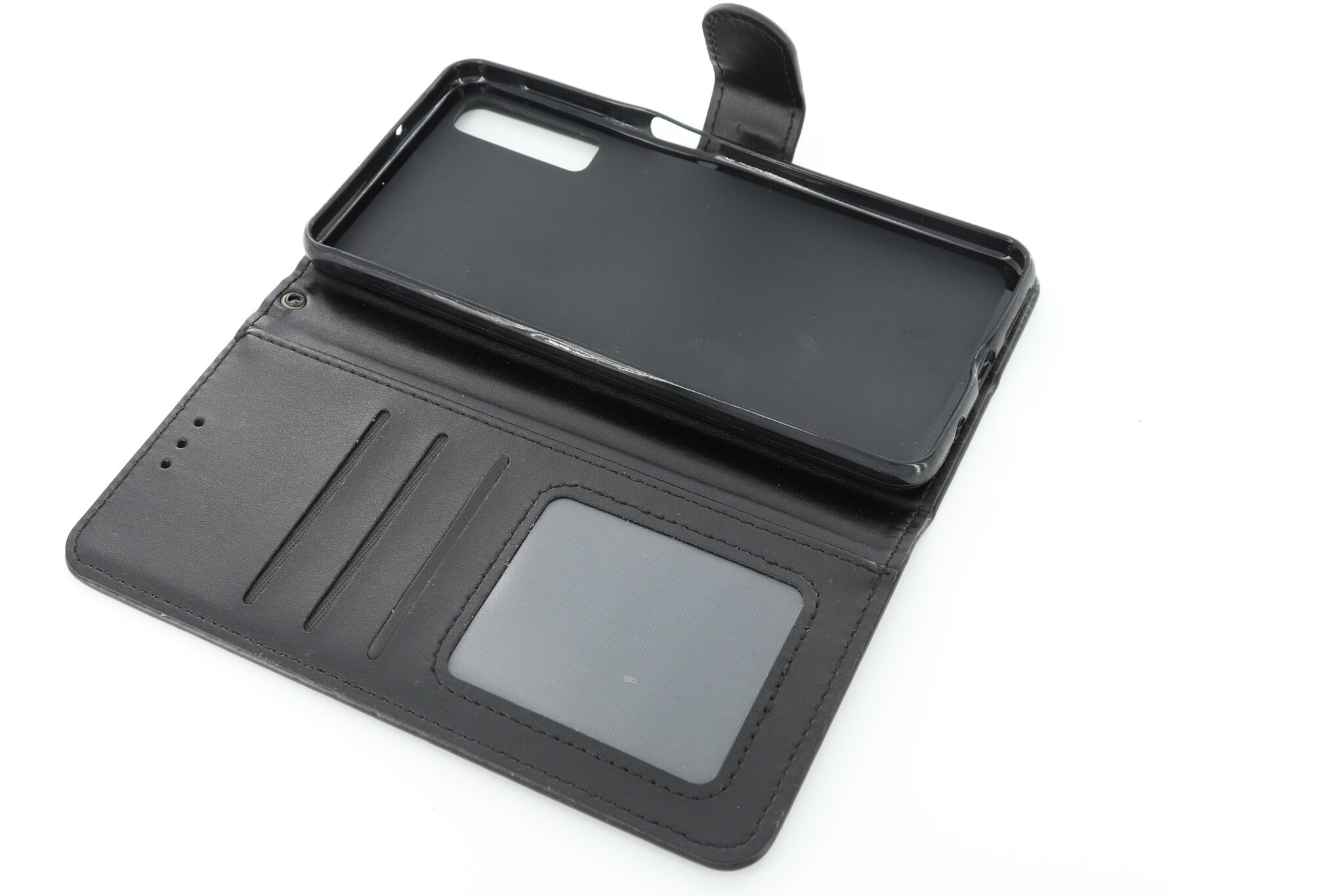 Samsung Galaxy A7 2018 Boekhoesje Zwart