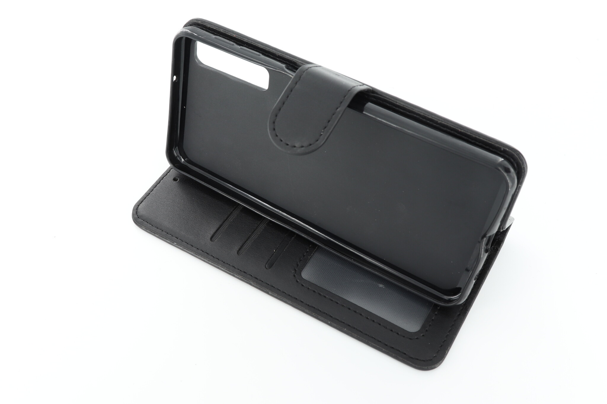 Samsung Galaxy A7 2018 Boekhoesje Zwart