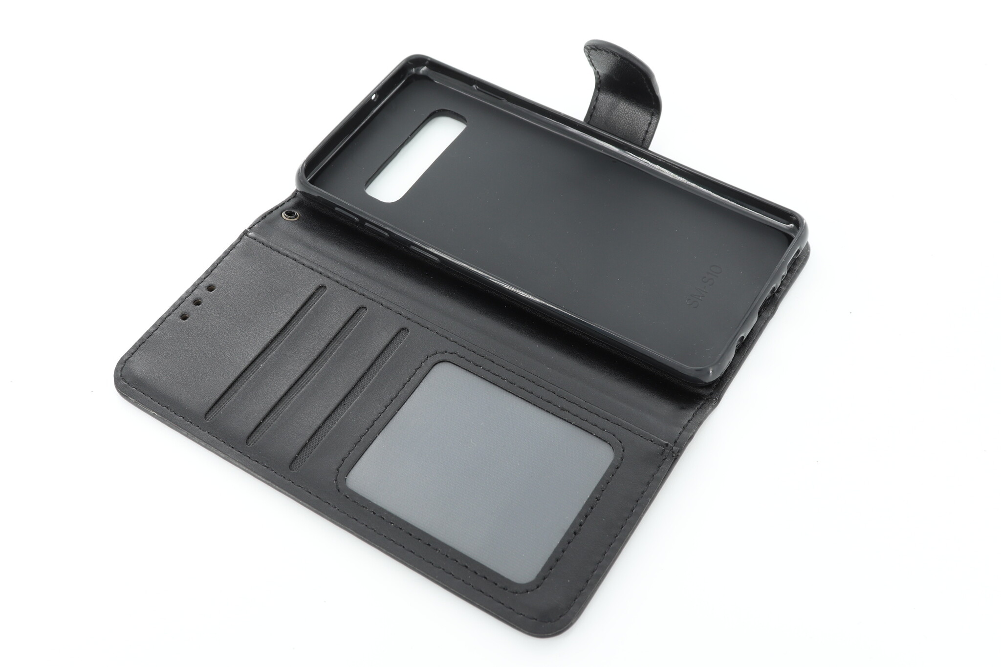 Samsung Galaxy S10 Boekhoesje Zwart
