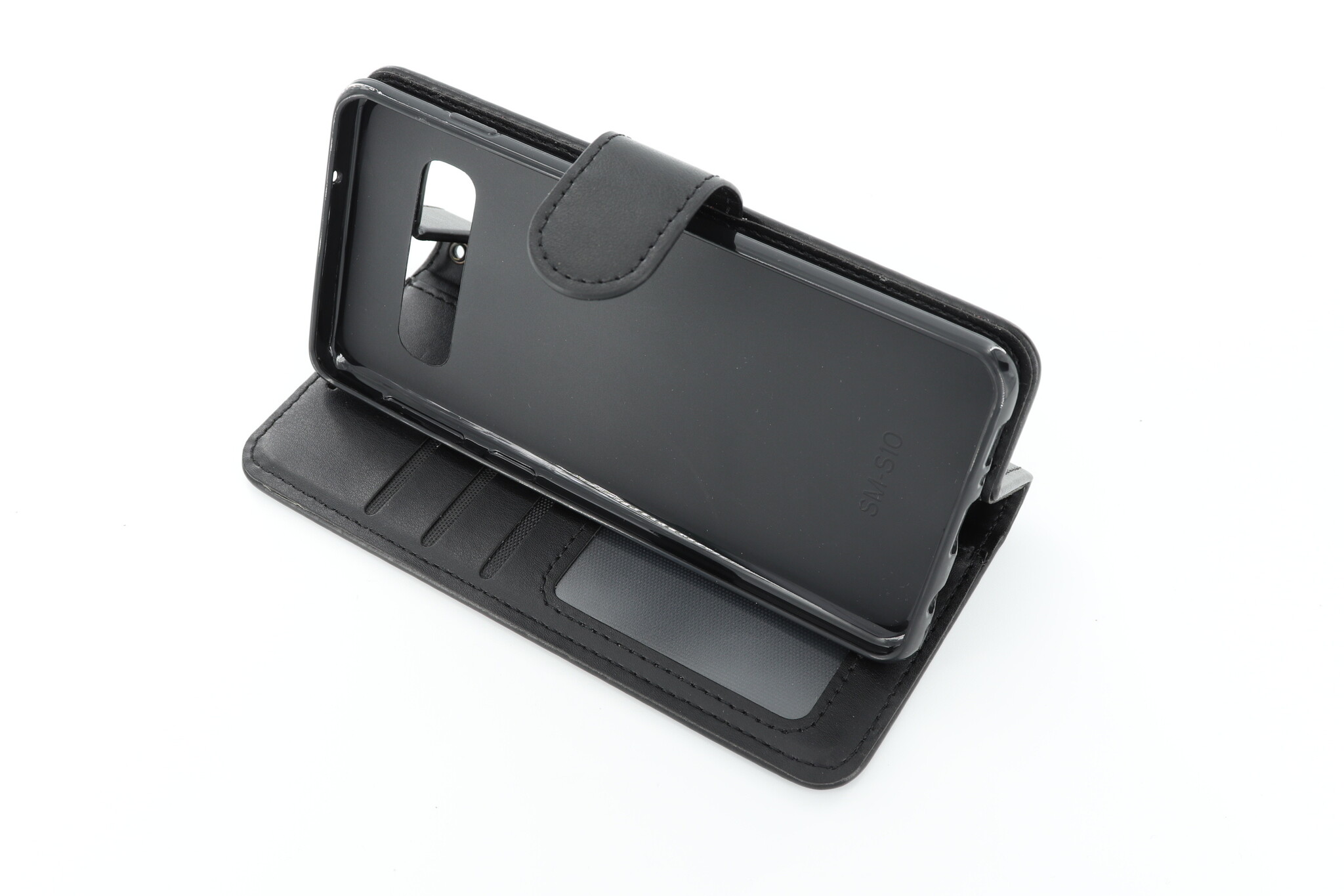 Samsung Galaxy S10 Boekhoesje Zwart