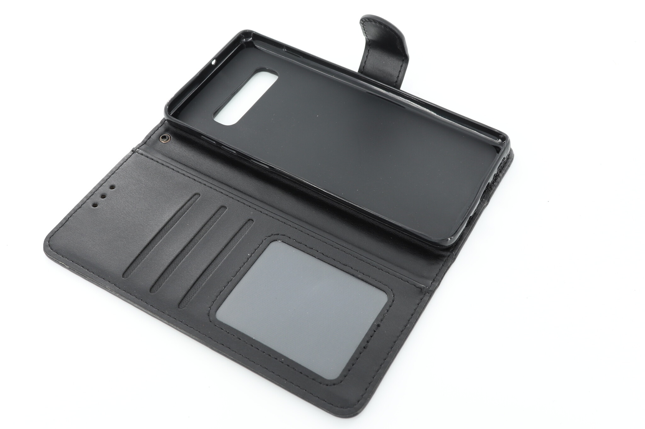 Samsung Galaxy S10 Plus Boekhoesje Zwart