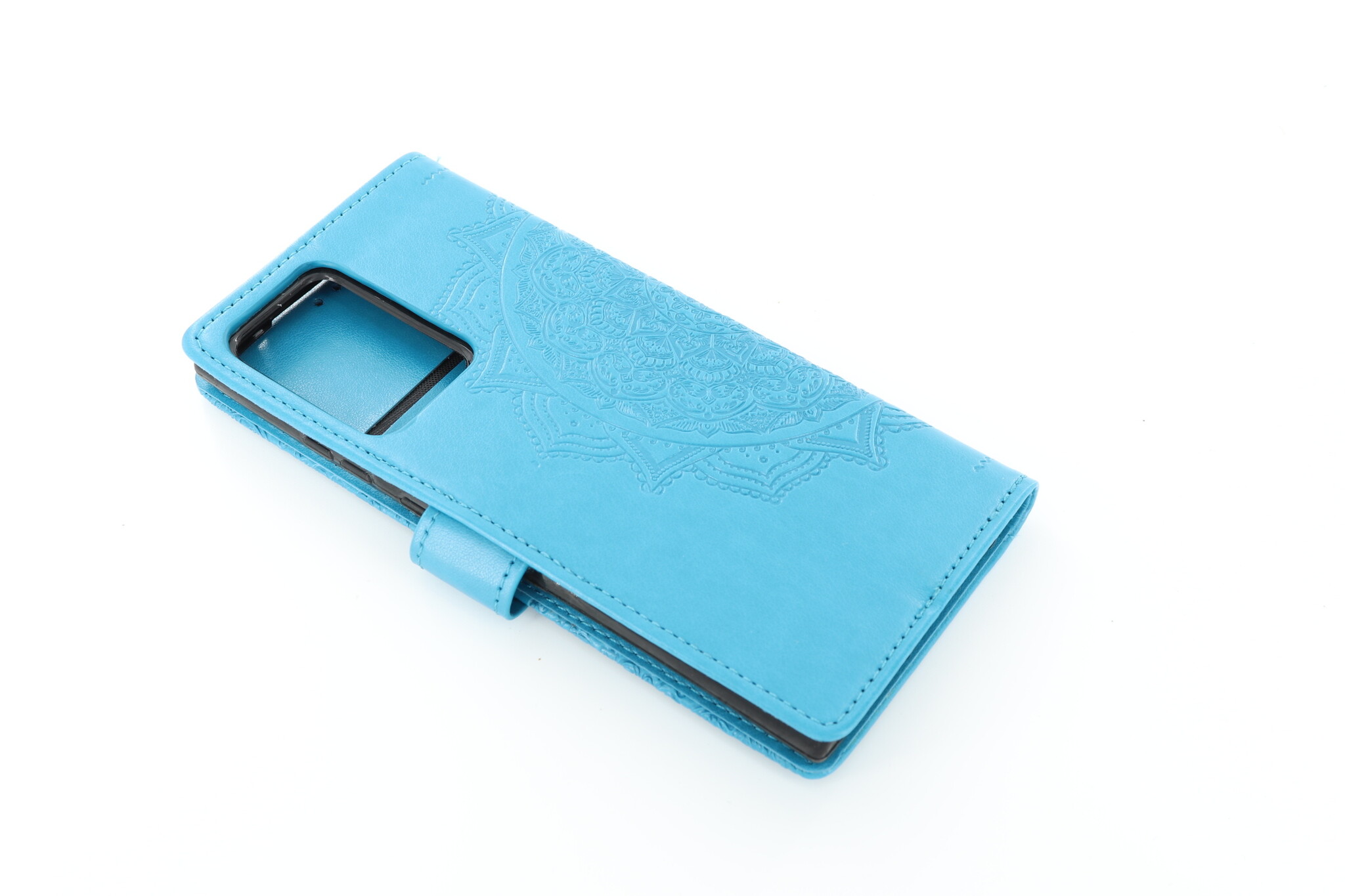 Samsung Galaxy Note 20 Ultra Boekhoesje Mandela Blauw