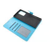 Samsung Galaxy Note 20 Ultra Boekhoesje Mandela Blauw