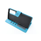 Samsung Galaxy Note 20 Ultra Boekhoesje Mandela Blauw