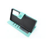 Samsung Galaxy Note 20 Ultra Boekhoesje Mandela Mintgroen