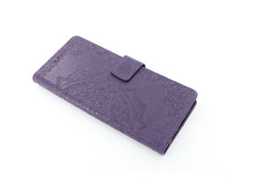 Samsung Galaxy Note 20 Ultra Boekhoesje Mandela Paars