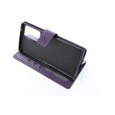 Samsung Galaxy Note 20 Ultra Boekhoesje Mandela Paars