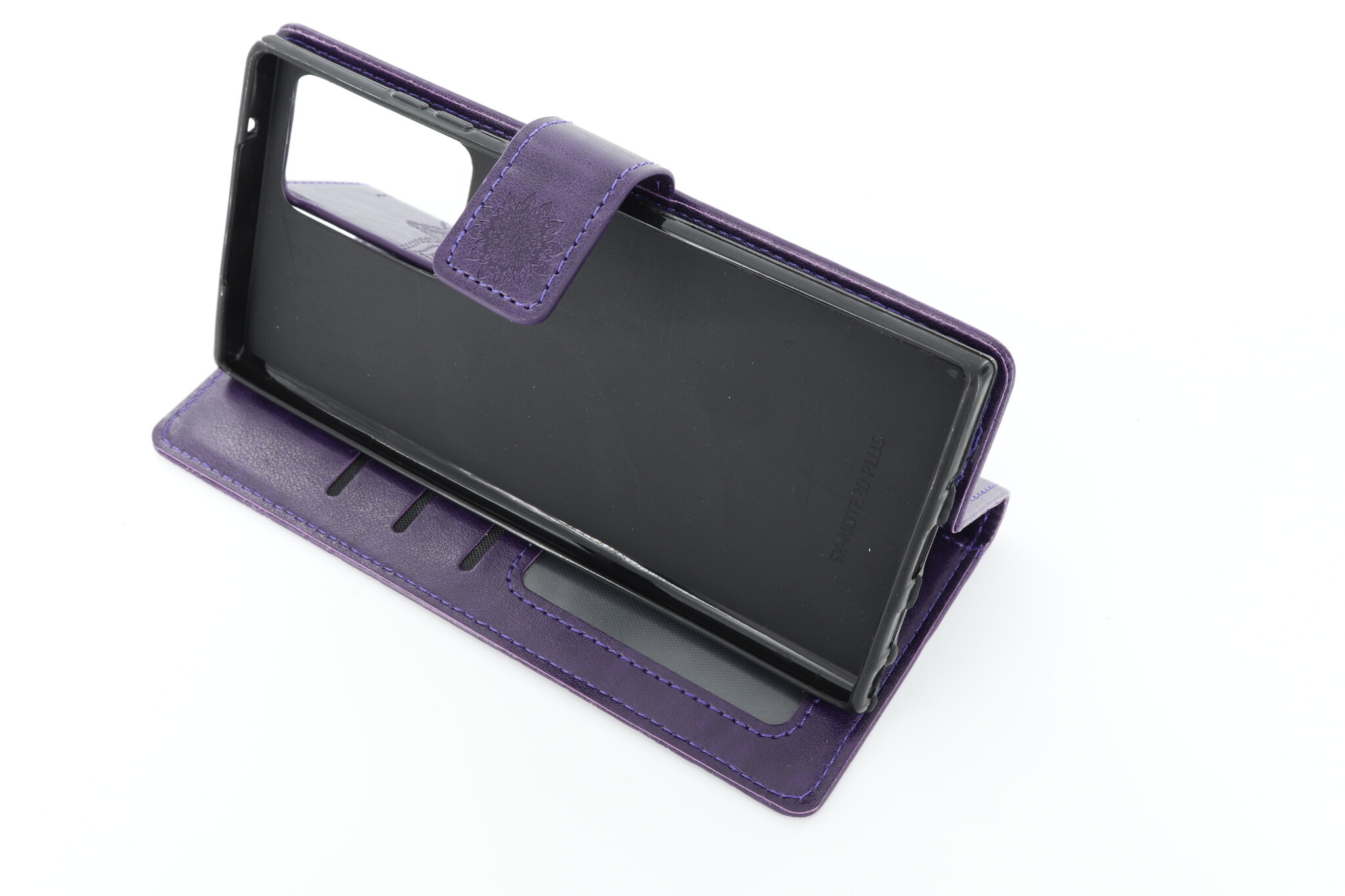 Samsung Galaxy Note 20 Ultra Boekhoesje Mandela Paars