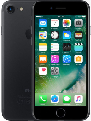 Apple iPhone 7 32GB Mat Zwart A-Grade