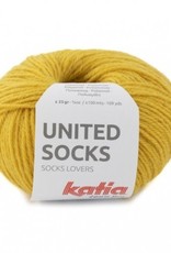 Katia Katia United Socks -  Mosterdgeel -19-