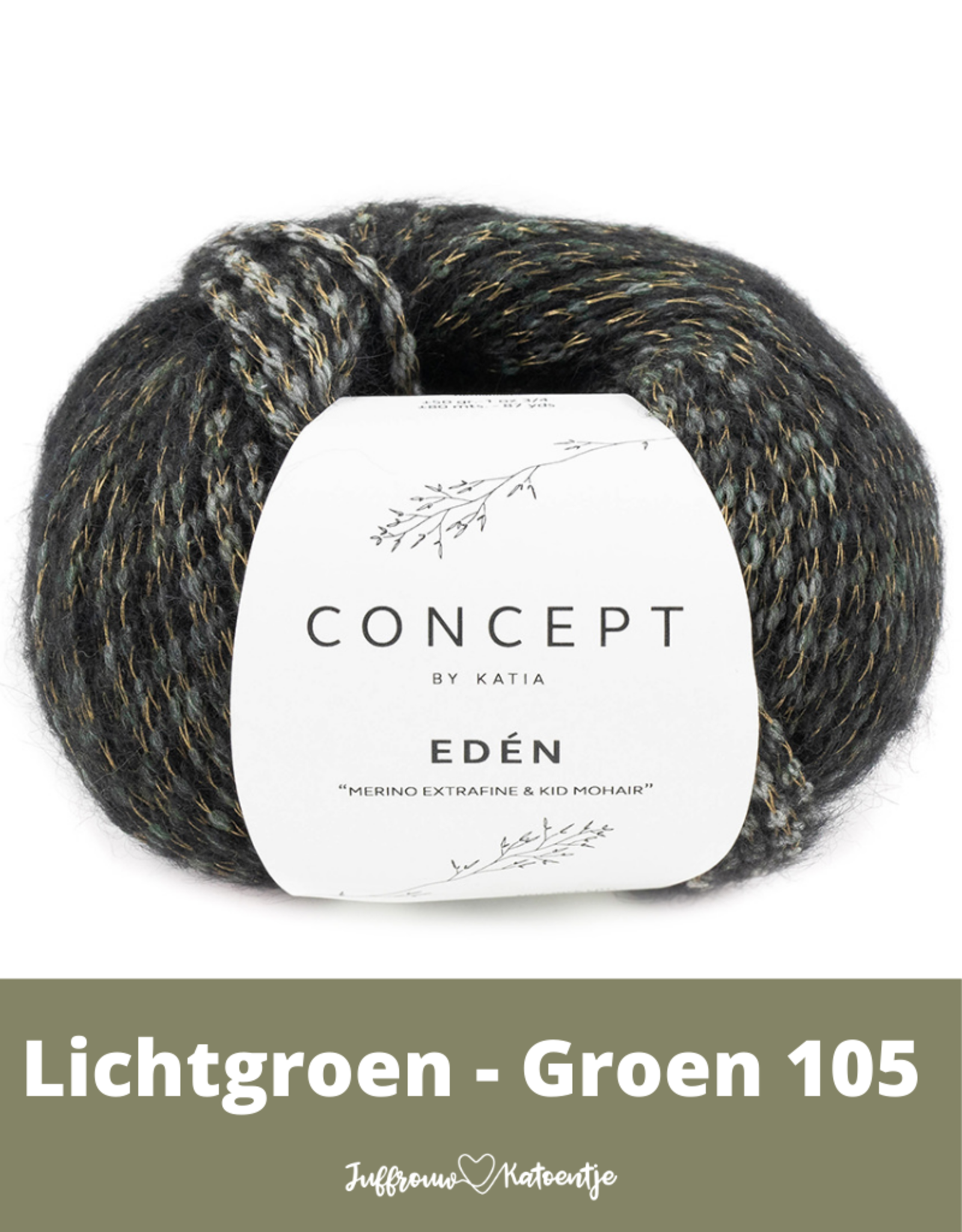 Katia Eden -  105 Lichtgroen-Groen (uitverkocht)