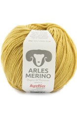 Katia Rondgebreide trui met kraag Perkins van Arles Merino
