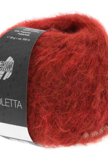 Lana Grossa Nuvoletta vest in bladmotief