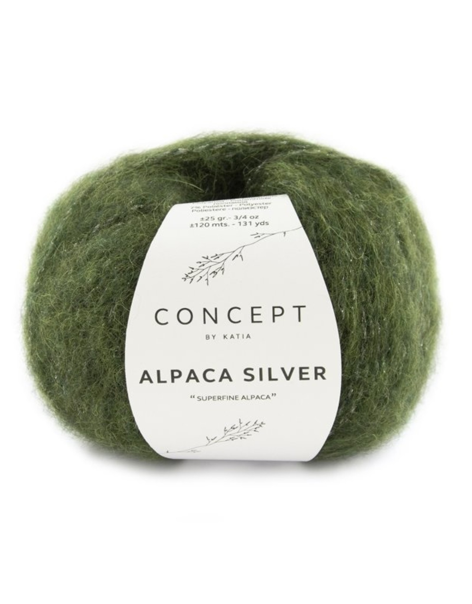 Katia Ruimvallende trui van Alpaca Gold/Silver gemaakt