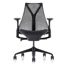 Herman Miller Sayl zwart, 4D armlegger