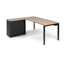 Hoekbureau PP Design Store zwart