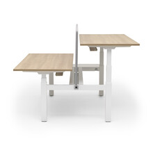 Duo zit sta bureau |  InMotion wit - havanna