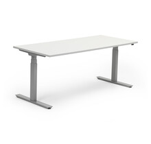 Zit sta bureau InMotion aluminium - grijs