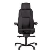 24-uurs bureaustoel KAB K4 Storm zwart