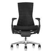 Herman Miller Embody zwart - aluminium