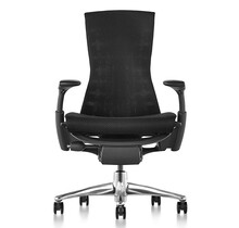 Herman Miller Embody zwart - aluminium