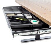 Zit sta bureau Linak SMART | zwart frame