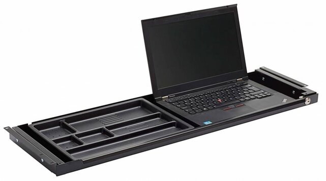 Pennenlade Ultra Thin Large met slot