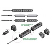 Stekkerdoos Bachmann STEP BASE 5x 230v Stekkerdoos Bachmann STEP BASE 5x 230v