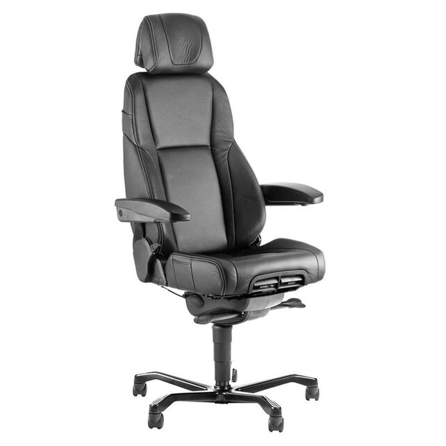 24-uurs bureaustoel KAB K4 Leder 24-uurs bureaustoel KAB K4 Leder