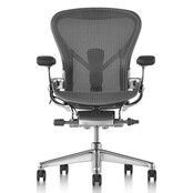 Herman Miller Aeron Remastered Carbon - aluminium
