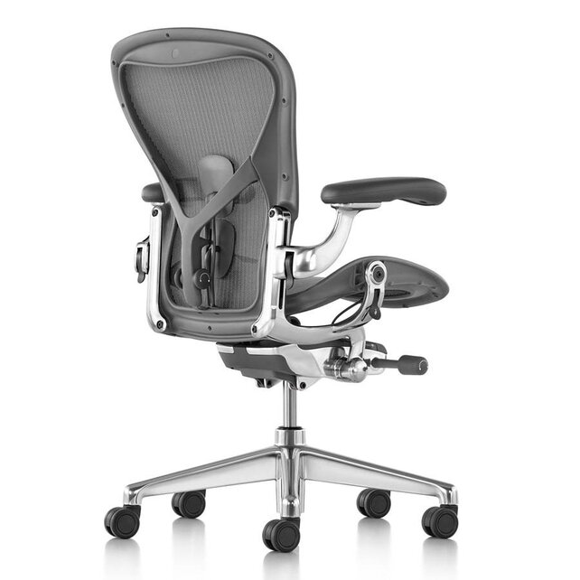 Herman Miller Aeron Remastered Carbon - aluminium