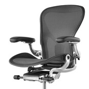 Herman Miller Aeron Graphite - aluminium