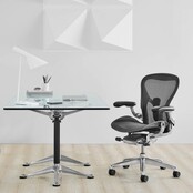 Herman Miller Aeron Graphite - aluminium