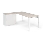 Hoekbureau PP Design Store wit