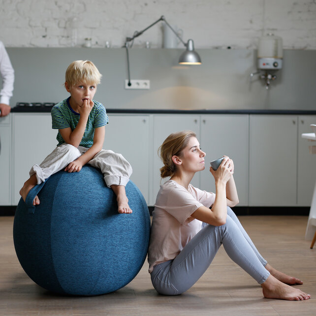 Zitbal Vluv Stov 65-75 cm Pebble