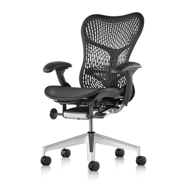 Herman Miller Mirra 2 Graphite - aluminium