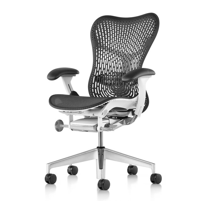 Herman Miller Mirra 2 Graphite - white Herman Miller Mirra 2 Graphite - white