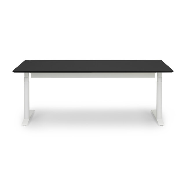 Zit sta bureau Invito wit | Jet black