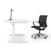 Zit sta bureau Invito wit | Polar white Zit sta bureau Invito wit | Polar white