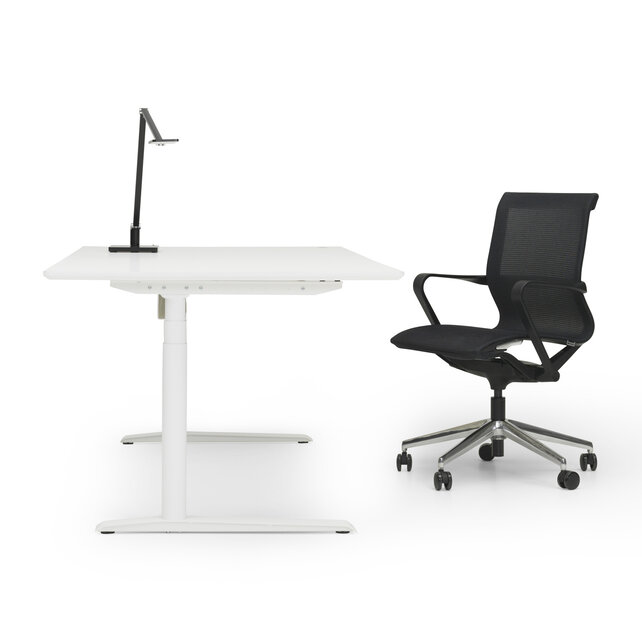 Zit sta bureau Invito wit | Polar white Zit sta bureau Invito wit | Polar white