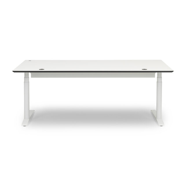 Zit sta bureau Invito wit |  Polar mix