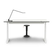 Zit sta bureau Invito wit |  Polar mix