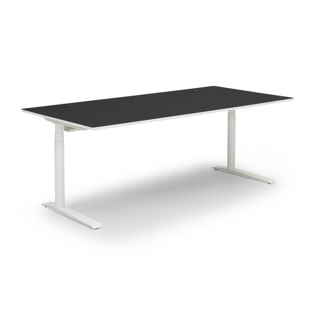 Zit sta bureau Invito wit | Jet mix